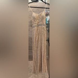 Full length prom dress